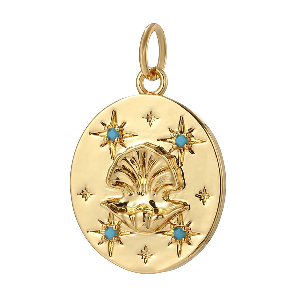 Charm Shell Medallion