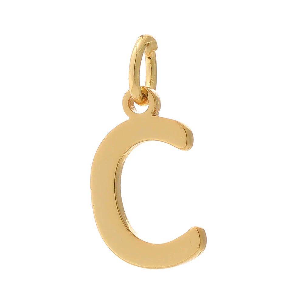 Charm Gold Letter