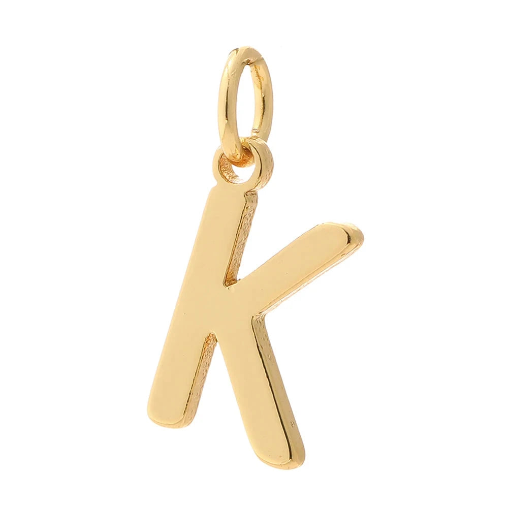 Charm Gold Letter