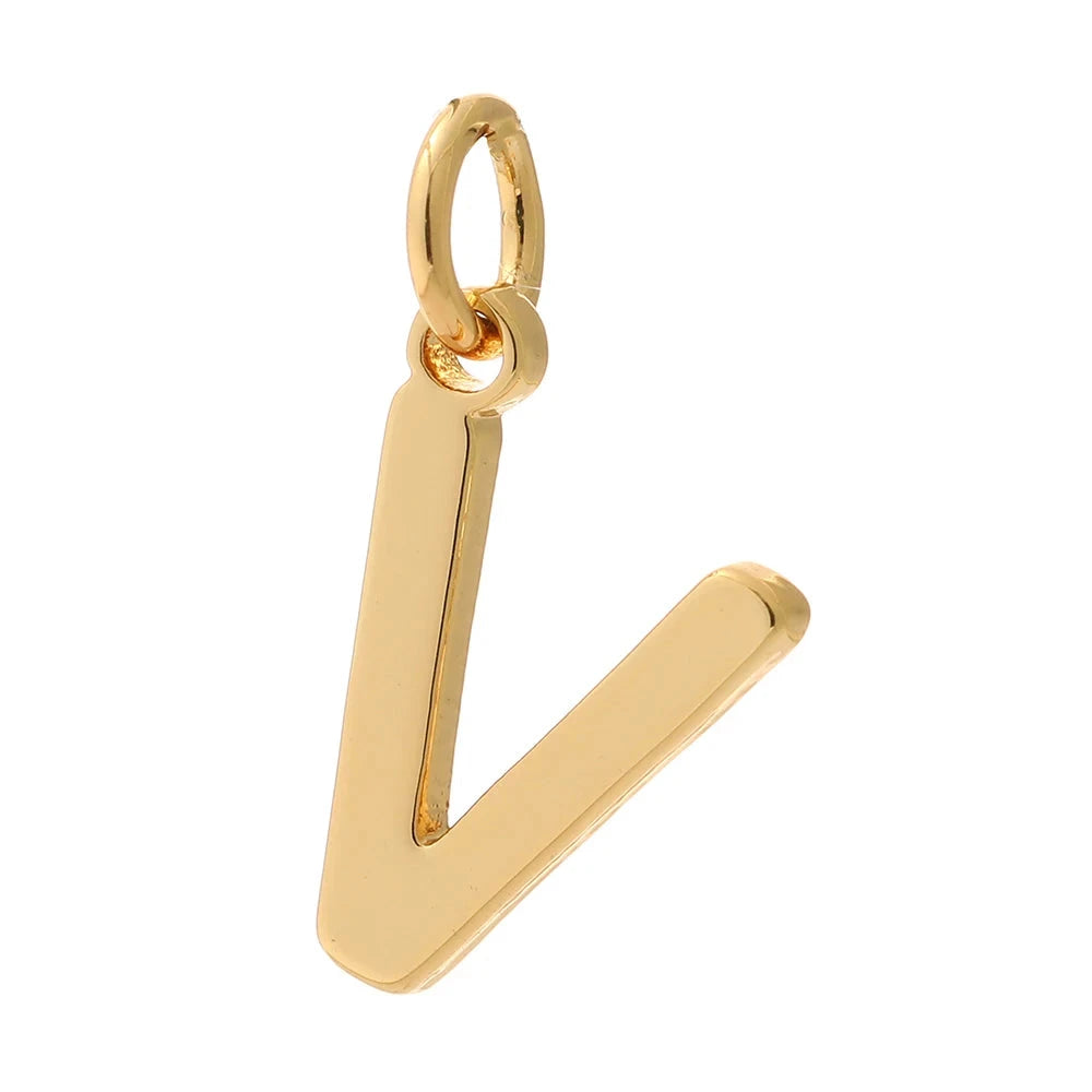 Charm Gold Letter