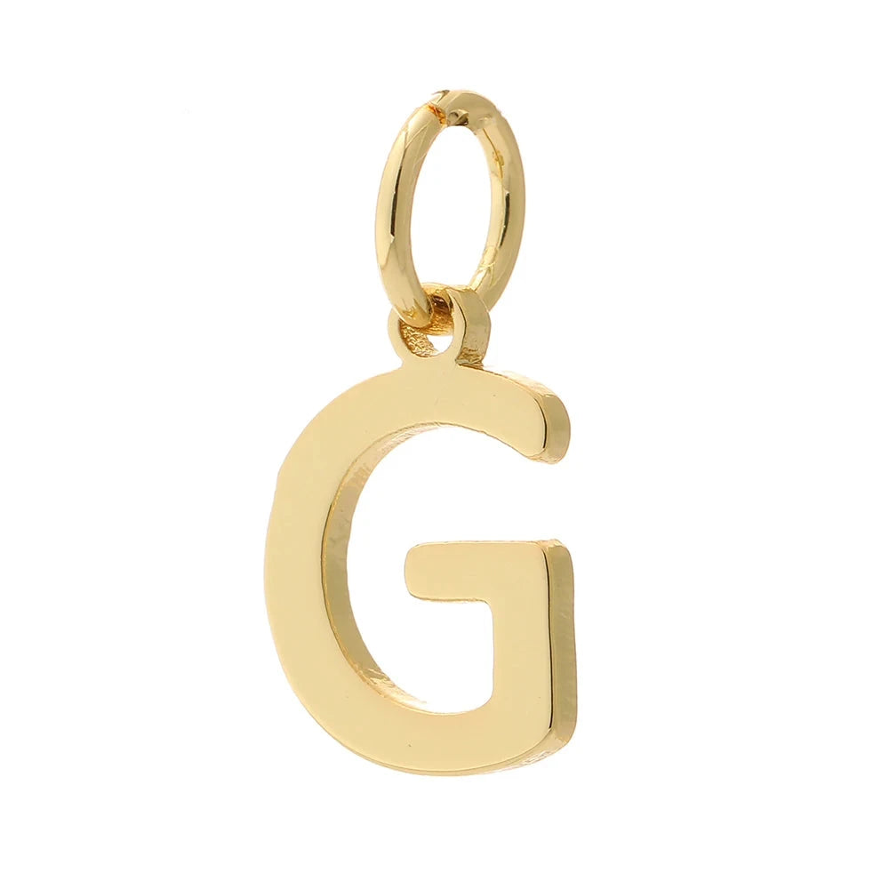 Charm Gold Letter
