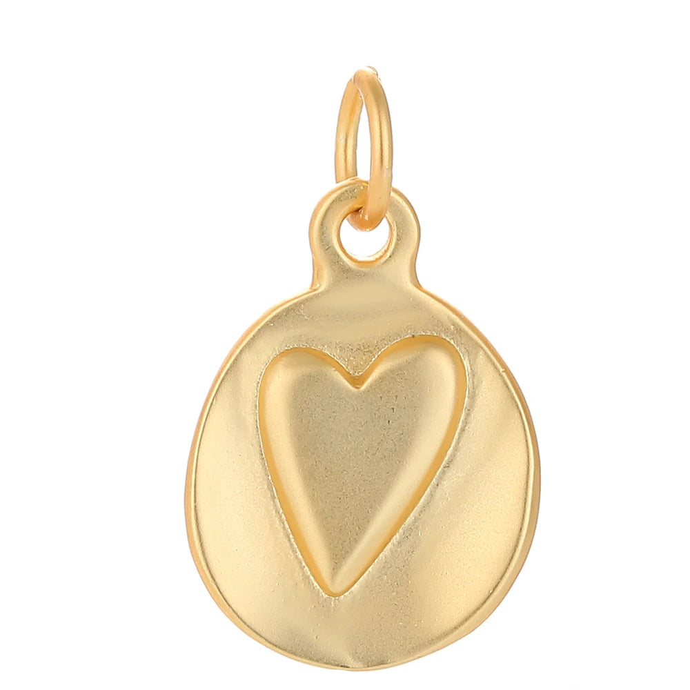 Charm Engraved Heart